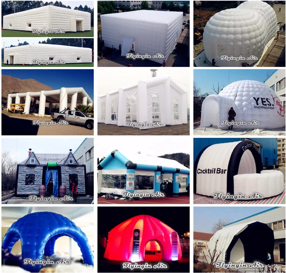 20 м рекламная круглая крыша Igloo Marquee белый гигантский надувной купол палатка для свадьбы/вечерние