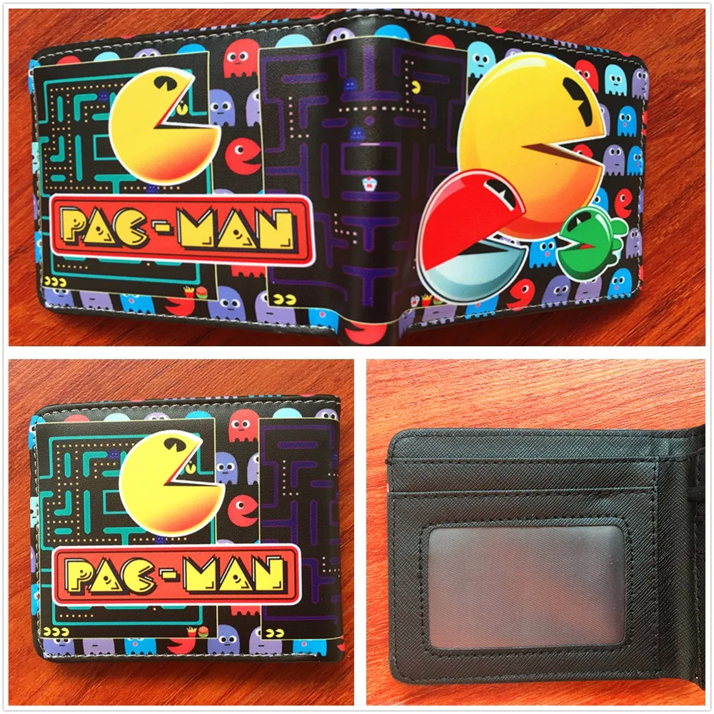 

2018 New Arrive Cartoon pac man wallet with Card Holder Bag For child Gift W523