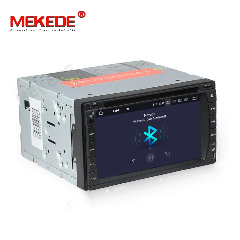 Top MEKEDE Android 9.0 2 din car radio for multimedia player 2din radio visual cassette recorder double din auto stereo BT IPS DSP 5