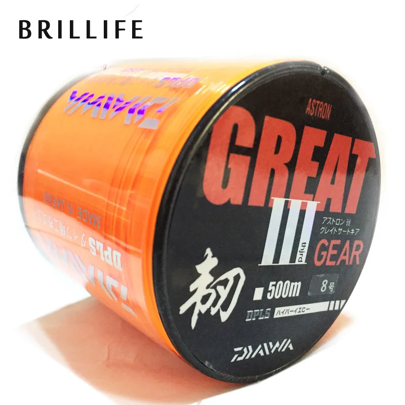 500m Nylon Fishing Lines Leader Wearable Casting Fat For Sea/Rock Carp
