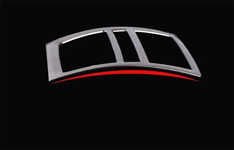 Стайлинга автомобилей Кондиционер сзади воздуха на выходе украшения крышка Стикеры Накладка для BMW F07 5 серии GT авто аксессуары для