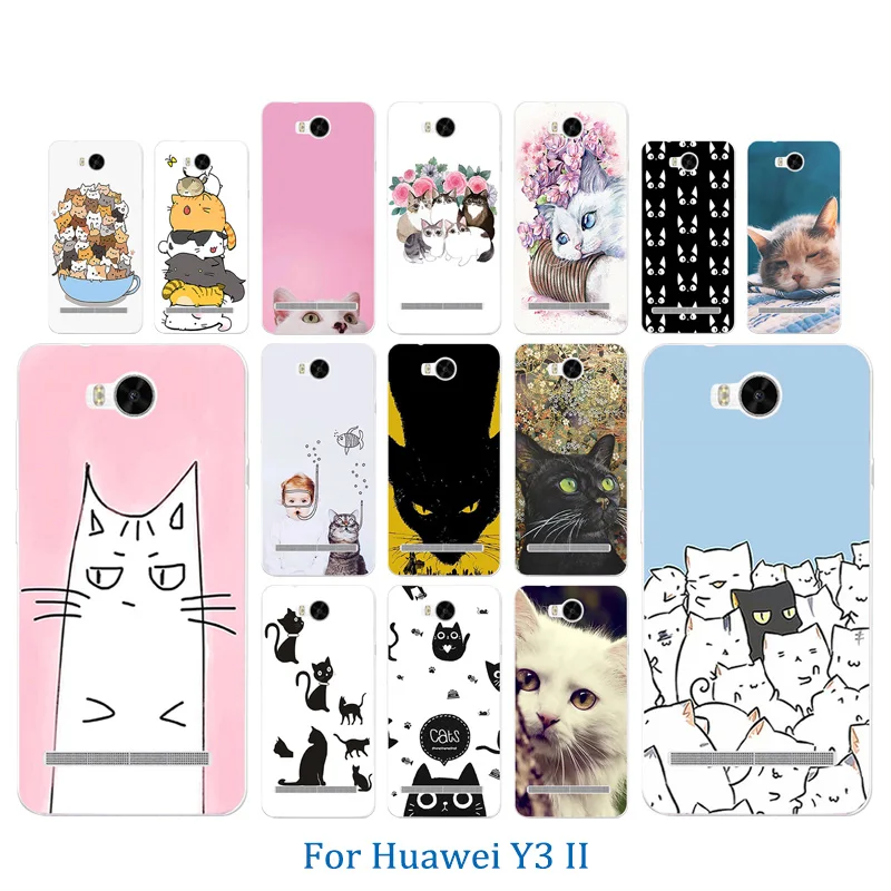 Чехлы для телефонов Huawei Y3 II 2 мягкий силиконовый чехол 2/Y3II-U22/LUA-U22/Lua-L21 |