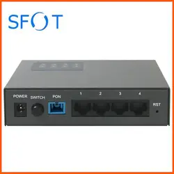 4 порта GE GPON ONT SF8040G, похожие на MA5671, может работать с HW/FH OLT, может быть сделано с POE или без POE