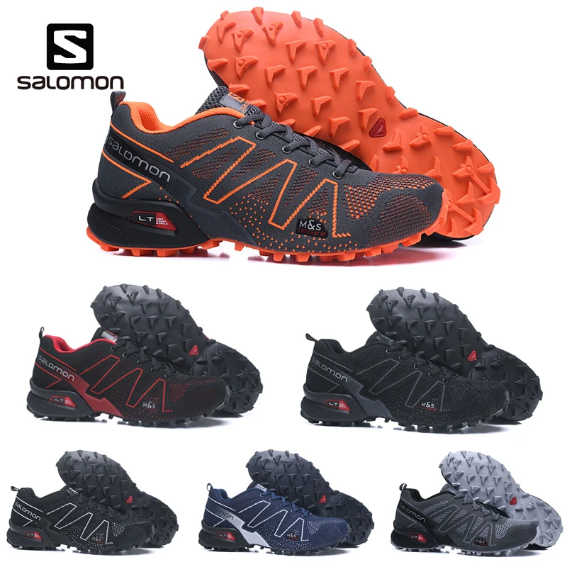 Salomon speed Cross 3 CS оригинальные мужские кроссовки беговые кроссовки Salomon 3,5 flyknit беговые кроссовки 2018