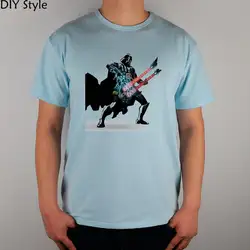 Star Wars рок-н-ролл Гитары футболки мужской с коротким рукавом Новое поступление Модная брендовая футболка для мужчин высокого качества