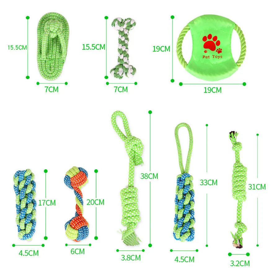 Веревка(зуботочка для собаки) игрушка хлопковая веревка мяч-клубок для зубов очищающие игрушки для ухода за зубами жевательные и игровые принадлежности для вашего питомца