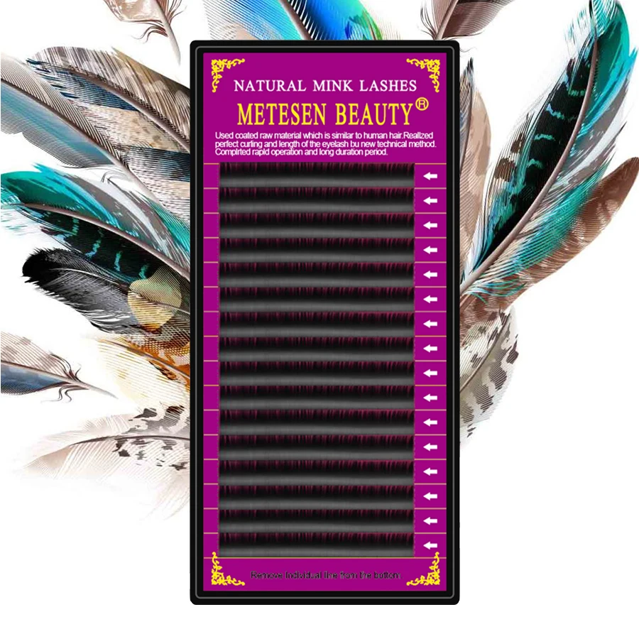 

METESEN BEAUTY 0.07mm maquillaje faux cils magnetique individual eyelash extension beauty make up false eyelash new eyelash