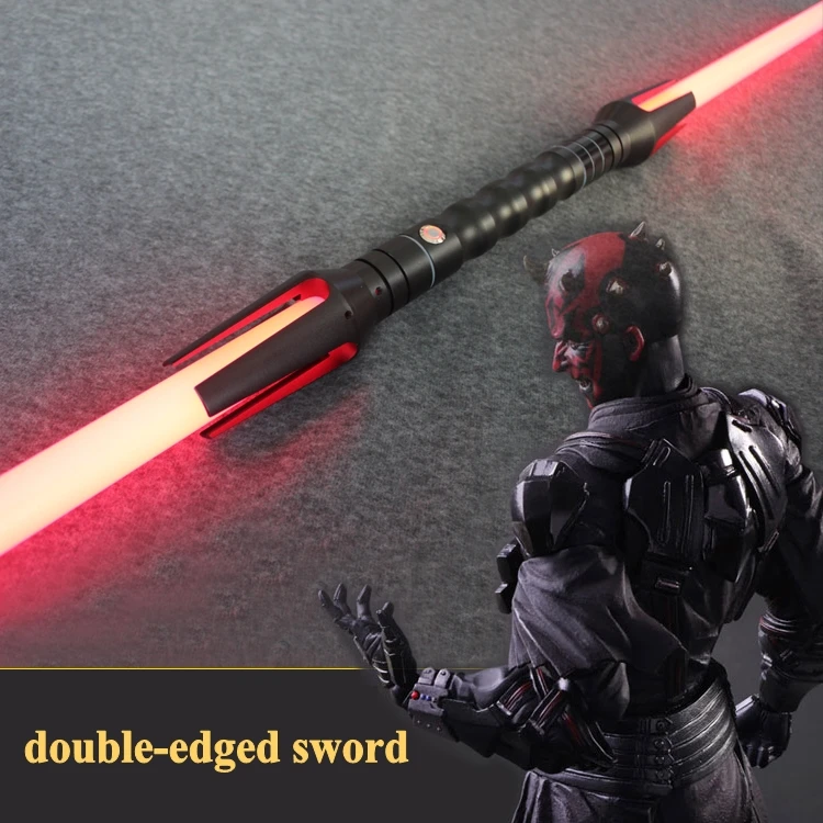 

New arrive High quality Professional YDD Cosplay Lightsaber with Light Sound Led Red Green Blue Saber laser Metal Sword Toys Bir