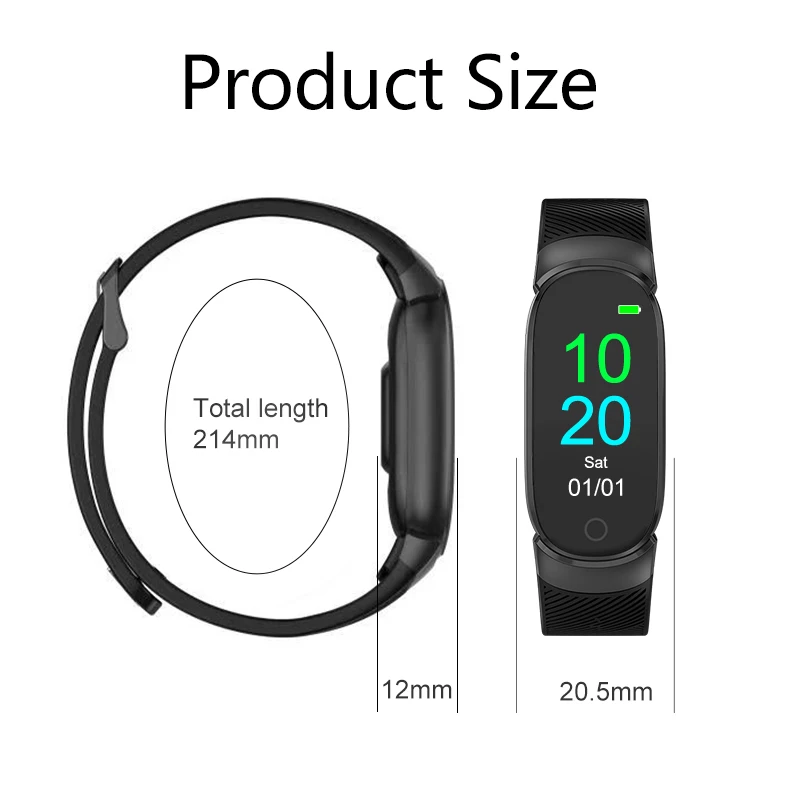Женские Смарт-часы, мужские, светодиодный, водонепроницаемый, спортивный, умный Браслет, пульсометр, кровяное давление, шагомер, часы, часы для Android IOS
