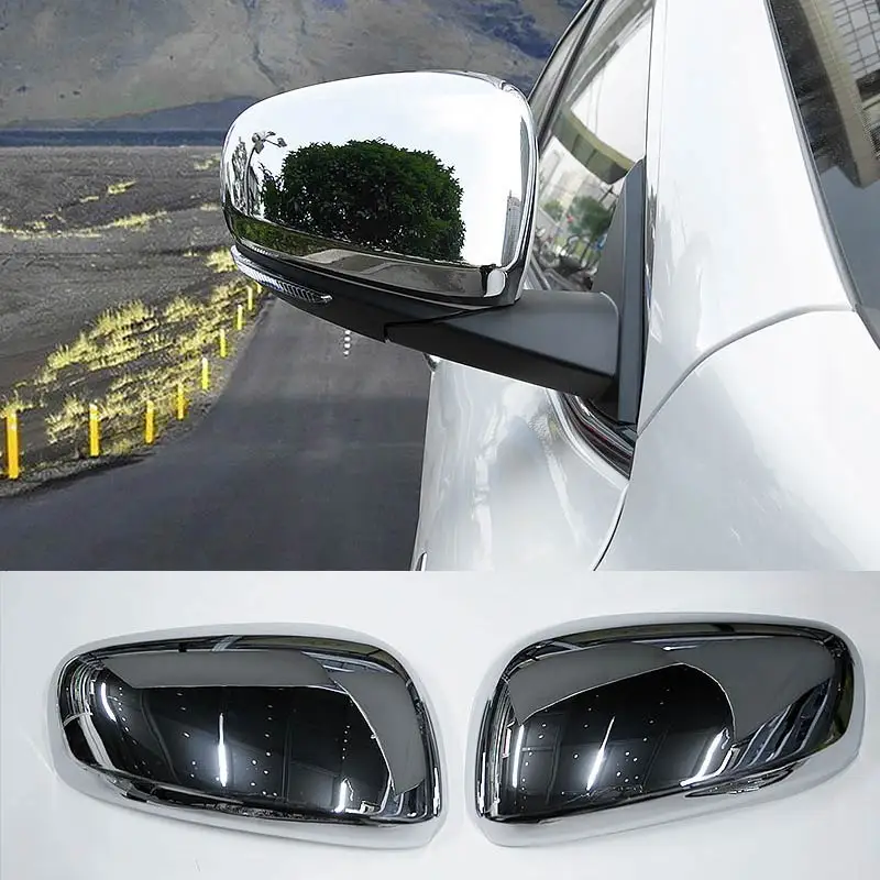 

CAR WING MIRROR SIDE-VIEW SIDE MIRROR COVERS CAPS FIT FOR RENAULT KOLEOS 2016 2017 ACCESSORIES FOR SAMSUNG QM6 CAR STYLING