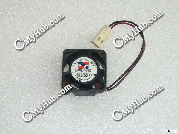 Подлинный для ARX FD0525-A3042A DC5V 0.13A 2pin 2wire 2510 25X25X10MM охлаждающий вентилятор | Компьютеры