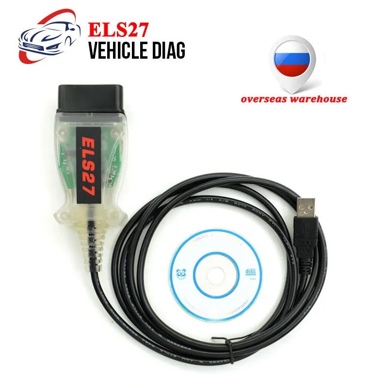 

ELS27 Scanner V2.26 PIC24HJ128GP+FTDI For Mazda/Lincoln/Mercury Vehicles OBD2 Diagnostic Cable Support ELM327 J2534