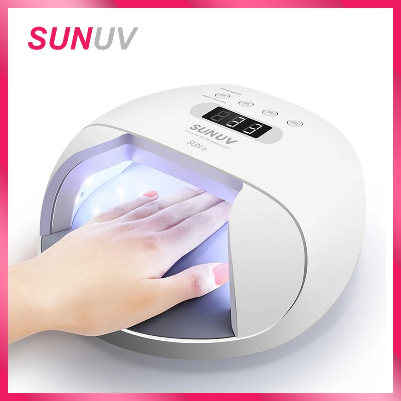  SUNUV SUN7 UV LED Nail Lamp Dryer Big Power Fast Curing Nail Gel Professional Nail Dryers UV Gel Dr - 32855630359