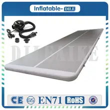 Высокое качество до двери 5x1x0,2 м розовый надувной воздушный трек Tumbling коврик для гимнастики(500x100x20 см