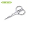 2pcs Different Size Pro Eyebrow Eyelash Scissors Straight and angle  Makeup Scissors Eyelash Extension Tool 5
