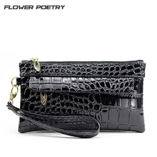 Кожаная Маленькая вечерняя сумочка-клатч с узором «крокодиловая кожа», натуральная кожа, женские сумки-мессенджеры, кошельки и сумки, дизайнерские сумки