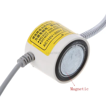 

110-250V 10/12/30 LED Sewing Machine Light Working Gooseneck Lamp with Magnetic Base July1 Drop Ship