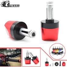 7/" 22 мм руль мотоцикла CNC алюминиевые ручные рукоятки наконечники руля аксессуары для мотокросса для Husqvarna Kawasaki Versys 650