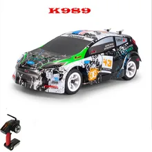 K989 Дистанционное управление четыре колеса Радиоуправляемый автомобиль электрический Игрушки мини Размеры Car 1:28 полномасштабная высокоскоростной внедорожники игрушки для мальчиков