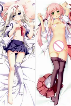

MMF galgame Cafe Sourire Characters sexy girl Ogiwara Kyouko & Yukishita Miyuri pillow cover anime Dakimakura body Pillowcase