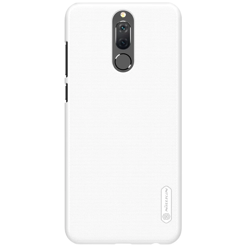 Чехол NILLKIN для HUAWEI Nova 2i/mate 10 lite супер матовый защитный чехол с розничной упаковкой - Цвет: Белый