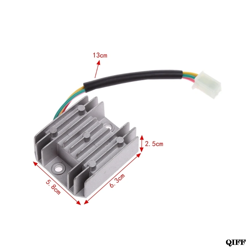 Прямая поставка и ATV GY6 50 150cc скутер 4 провода регулятор напряжения Выпрямитель мотоцикл Лодка May06