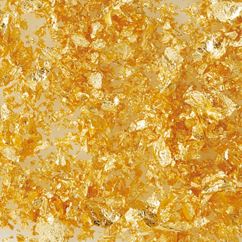 100pcs Leaf Foil Paper Sheet Silver Gold Resin Handmade Jewelry Gilding Craft