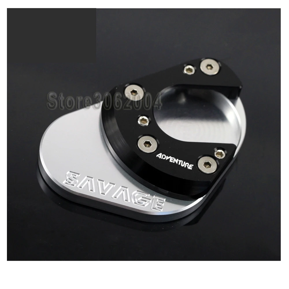 Per Ktm 990 950 Adventure 950 Adventure 990 Avventura Moto Side Cavalletto Stand Estensione Piastra Di Supporto Pad Con Il Marchio Cnc