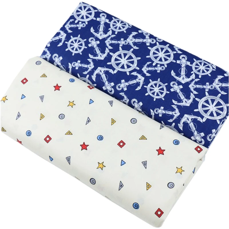 Мути стиль печатных хлопчатобумажная ткань для изготовления одежды швейная простыня Лоскутная Ткань наволочка DIY ткани для ребенка