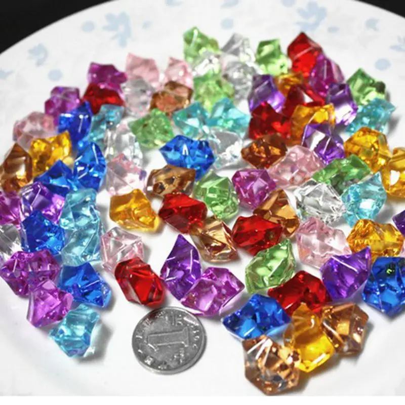 Children's plastic toys play house gem beaded pirate treasure hunt game