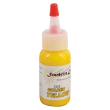 5 шт. золотисто-желтый цвета перманентного макияжа, пигментных чернил татуировки 30 мл/бутылки(1 унц.) краски набор для тела макияж Татуировка Art