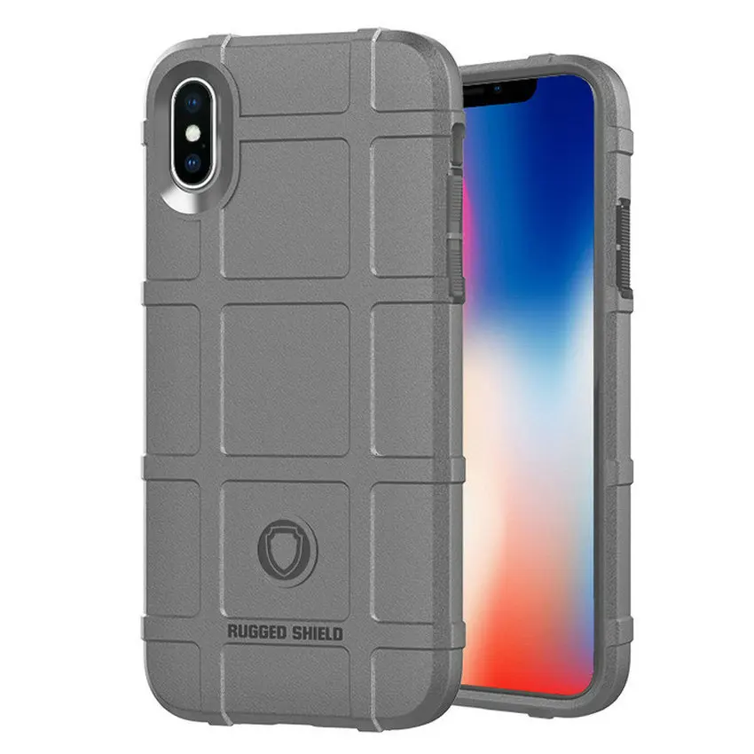 1pcs For iPhone X XS Max XR Shockproof Rugged Shield Tough Armor Case