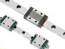 

2pcs HIWIN miniature Linear guide carriage MGN12H match with mini MR12 MGN12 guide way bearings
