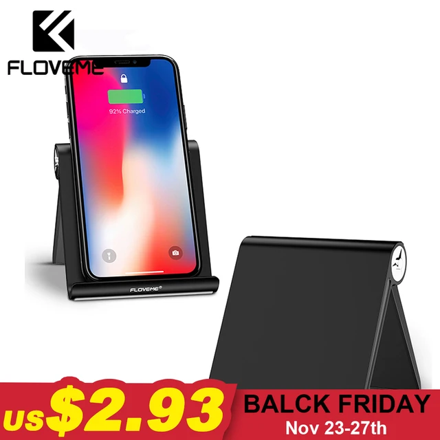 Cheap FLOVEME Phone Holder Stand For iPhone X 8 7 For iPad Universal Adjustable Foldable Mobile Phone Tablet Desk Holder Stand Mount Cheap FLOVEME Phone Holder Stand For iPhone X 8 7 For iPad Universal Adjustable Foldable Mobile Phone Tablet Desk Holder Stand Mount