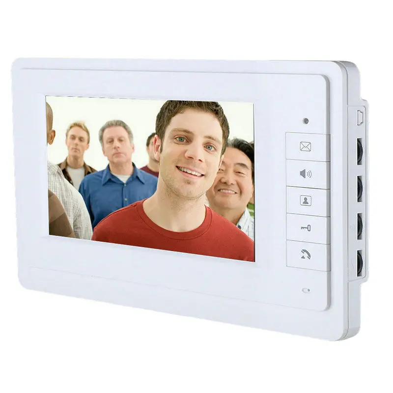 US $113.32 Wired 7 Inch Video Door Phone Intercom Entry System 1 Monitor1 Rfid Access Hd CameraElectric Magnetic Lock Access Control