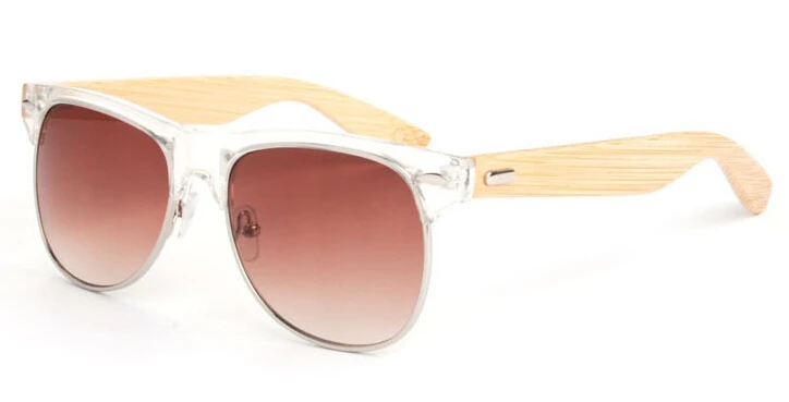 BerWer модные бамбуковые очки для мужчин солнцезащитные очки в деревянной оправе женщин брендовая Дизайнерская обувь оригинальные деревянные очки Óculos de sol masculino - Цвет линз: C2