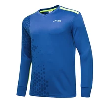 JA522 футбольная Вратарская Джерси, утепленная одежда с длинным рукавом, футбольная Джерси, топ для тренировок, Вратарская майка, униформа