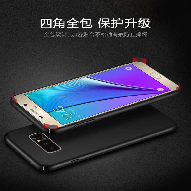 Для samsung Galaxy note 8 N9500 N950F чехол ультра тонкий жесткий защитный чехол для note8 SM-N9500 N950F чехол для телефона сзади крышка