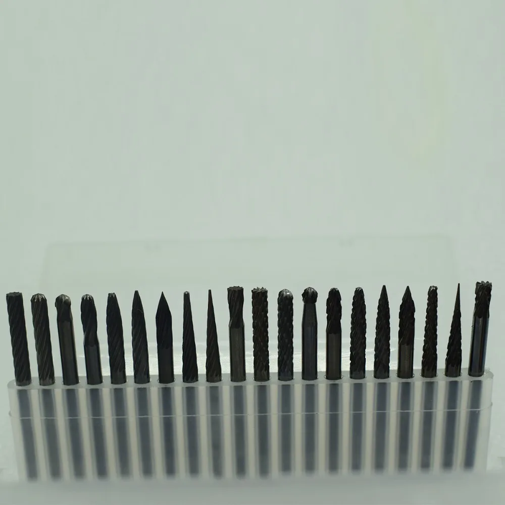 Tungsten Carbide Rotary File Bit for Dremel Tool Set for CNC Router