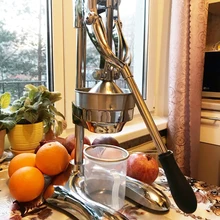 Вертикальная Апельсиновая лимонная ручная соковыжималка для цитрусовых Соковыжималка для фруктов лимон пресс для фруктов ручная соковыжималка домашняя Коммерческая