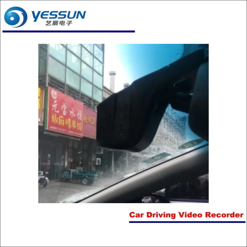 

YESSUN Car DVR Driving Video Recorder Front Camera For Toyota Vios AUTO Dash CAM Head Up Plug OEM 1080P WIFI Phone APP