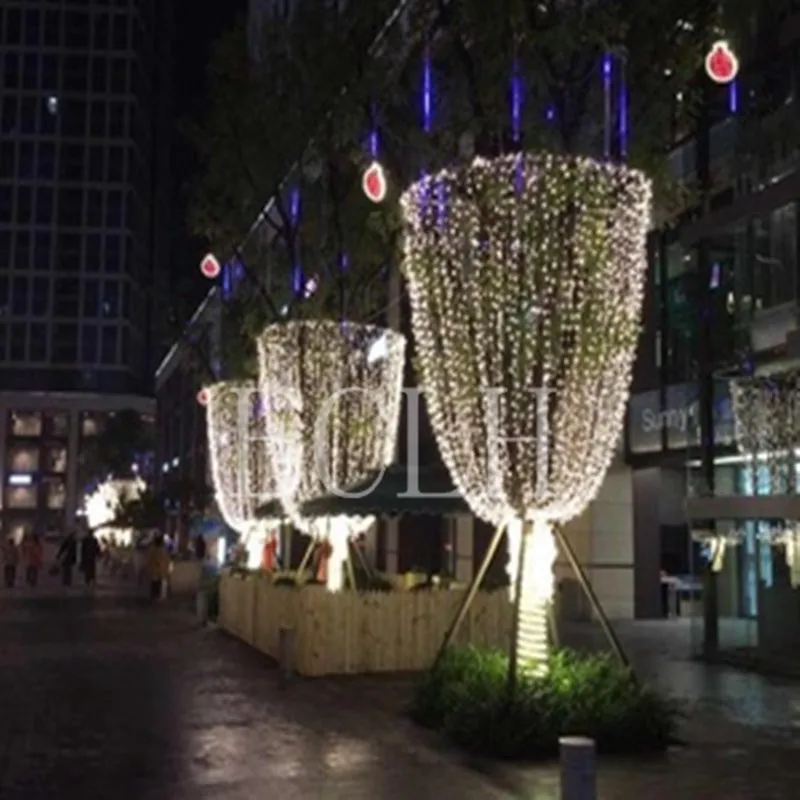 Гирлянда на рождественскую елку 300 светодиодов 30 м 8 режимов|wedding fairy lights|fairy lightsled