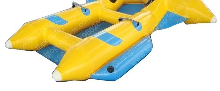 0,9 мм пвх брезент немецкие водные игры оборудование надувные летающие рыбы/банан лодка для продажи
