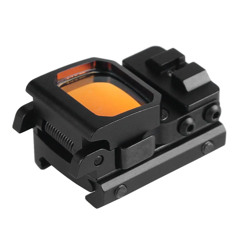 Flip Up Red Dot Sight Foldable RMR Scope w 9 Levels Brightness Holographic Reflex for Airsoft Hunting (6)