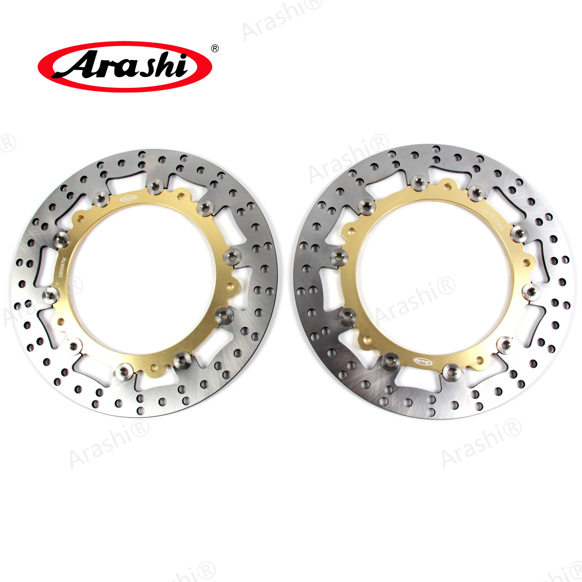 

ARASHI CNC Floating Front Brake Disc Rotors Disk For BMW K 1200 RS K1200RS 1997 1998 1999 2000 / R 1200 C R1200C 1997 - 2001