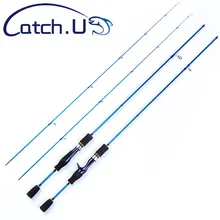 

Catch.U 1.8M,Fishing Rod Spinning 2 Sections Fishing Rod Spinning Carbon UL Fishing Rods