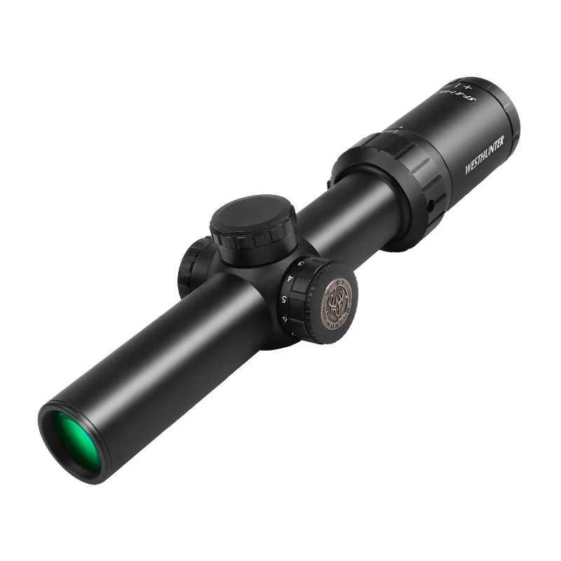 Компактный Тактический Ar Scope ST-R 1,2-6X24IR стекло Травленое сетка оптическое быстрое прицеливание охотничий прицел Riflescope