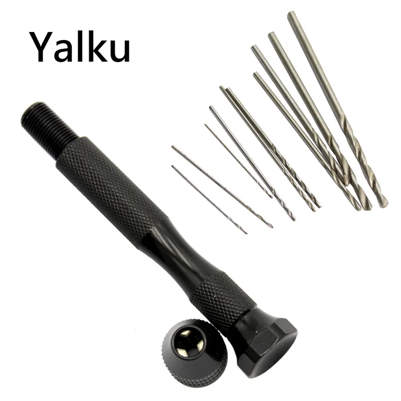 

Yalku Micro Straight Shank Twist Drill Bit Hand Tool Mini Twist Drilling Bit Tool Set Bit Set Woodworking Wood Drilling 10 In 1