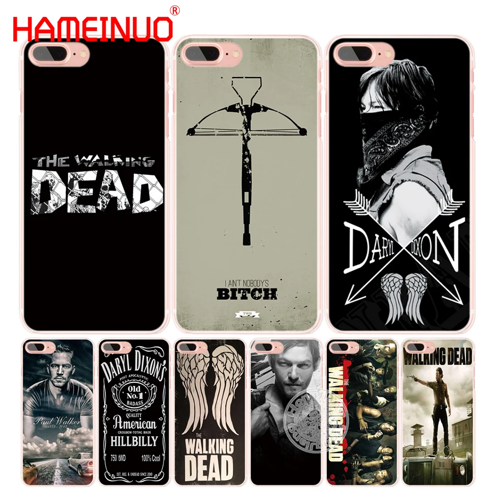 Чехол для мобильного телефона HAMEINUO Daryl Dixon Walking Dead norman iphone 6 4 4s 5 5s SE 5c 6s 7 8 X plus|case for