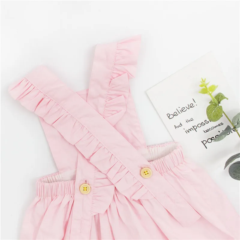 Распродажа! Розовые платья для маленьких девочек; Подвеска для детей; Летние платья; красивое платье для девочек; Милая летняя одежда для малышей